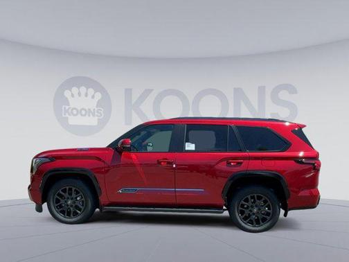 Supersonic Red 2026 Toyota Sequoia Platinum