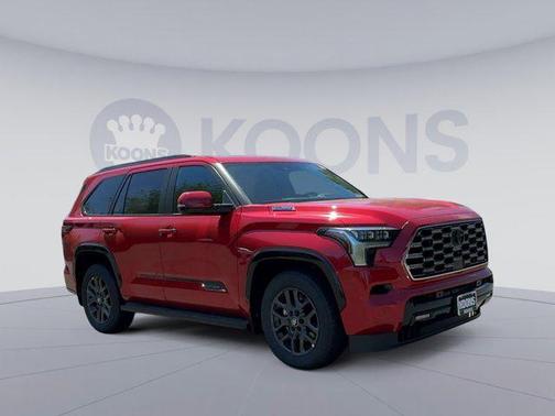 Supersonic Red 2026 Toyota Sequoia Platinum