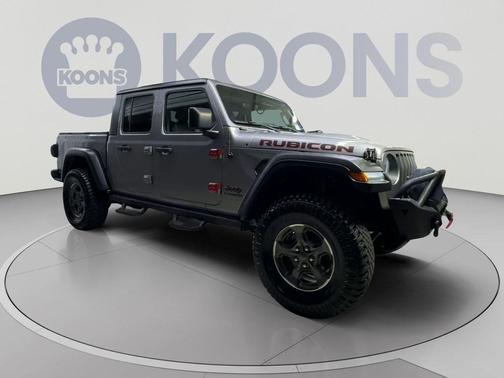 Billet Silver Metallic Clearcoat 2020 Jeep Gladiator Rubicon