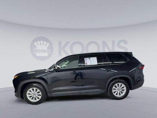 Midnight Black Metallic 2025 Toyota Grand Highlander XLE