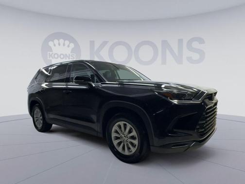 Midnight Black Metallic 2025 Toyota Grand Highlander XLE