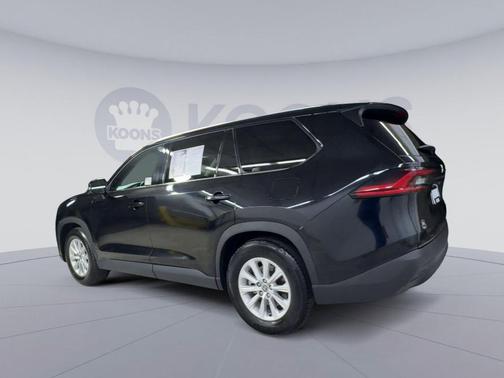 Midnight Black Metallic 2025 Toyota Grand Highlander XLE