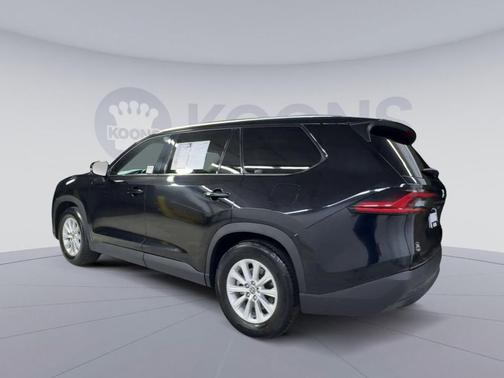 Midnight Black Metallic 2025 Toyota Grand Highlander XLE