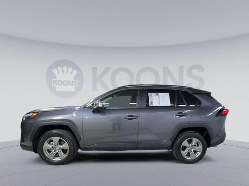 Magnetic Gray Metallic 2025 Toyota RAV4 Hybrid XLE