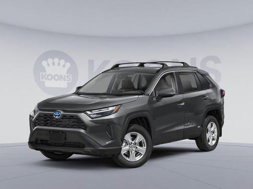Magnetic Gray Metallic 2025 Toyota RAV4 Hybrid XLE