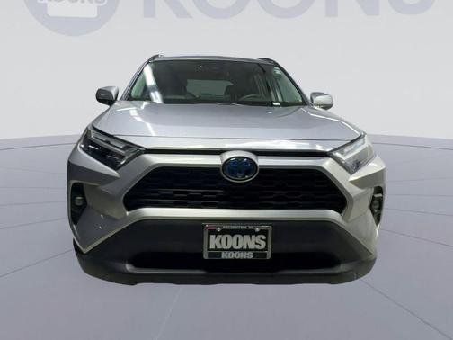Silver Sky Metallic 2023 Toyota RAV4 Hybrid XLE Premium