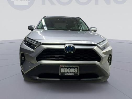 Silver Sky Metallic 2023 Toyota RAV4 Hybrid XLE Premium