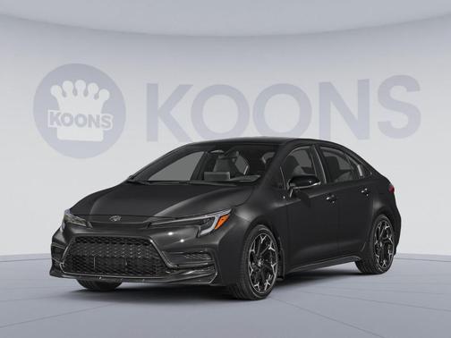 Midnight Black Metallic 2025 Toyota Corolla FX