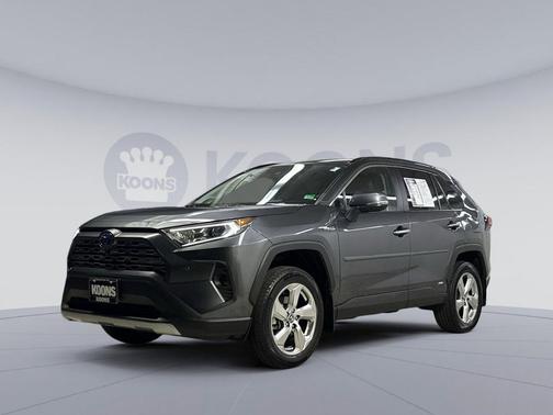Magnetic Gray Metallic 2021 Toyota RAV4 Hybrid Limited