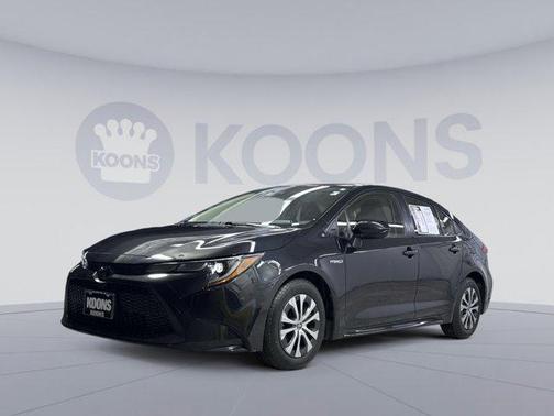 Black Sand Pearl 2020 Toyota Corolla Hybrid LE