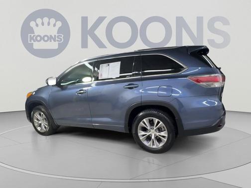 Shoreline Blue Pearl 2015 Toyota Highlander XLE