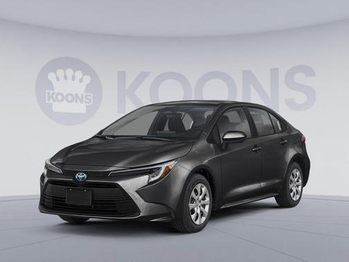 Midnight Black Metallic 2026 Toyota Corolla Hybrid LE