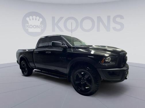 Diamond Black Crystal Pearlcoat 2020 RAM 1500 Classic Warlock Quad Cab 4x4 6'4' Box