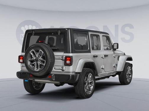 Silver Zynith Clearcoat 2024 Jeep Wrangler 4xe Sahara