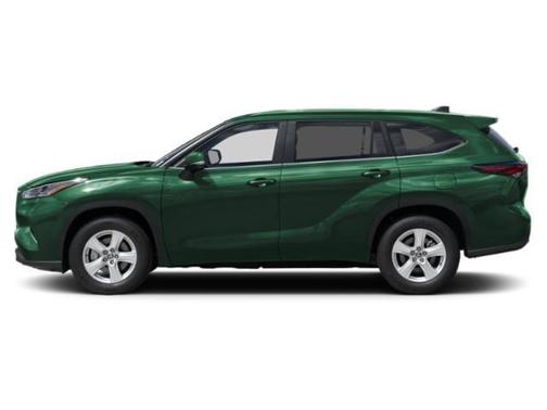 Midnight Black Metallic 2025 Toyota Highlander LE