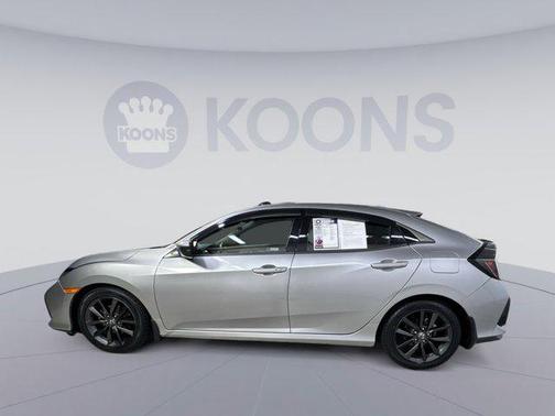 Lunar Silver Metallic 2021 Honda Civic EX