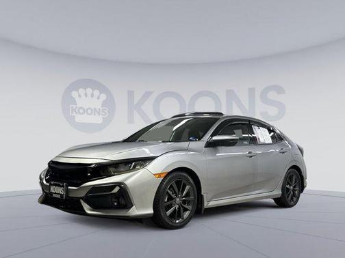 Lunar Silver Metallic 2021 Honda Civic EX