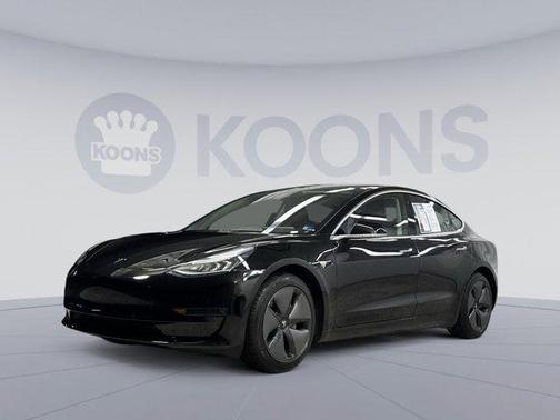 Solid Black 2019 Tesla Model 3 Long Range