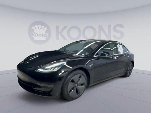 Solid Black 2019 Tesla Model 3 Long Range