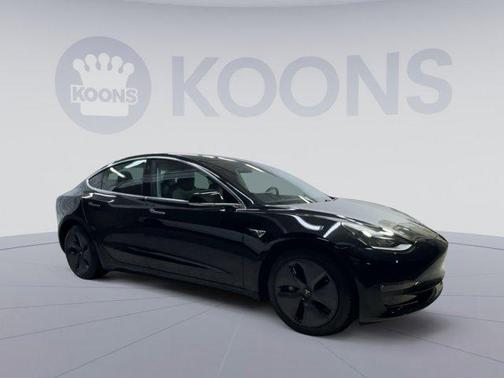 Solid Black 2019 Tesla Model 3 Long Range