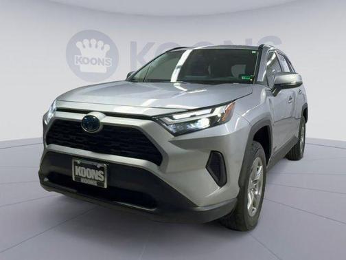 Silver Sky Metallic 2024 Toyota RAV4 Hybrid XLE