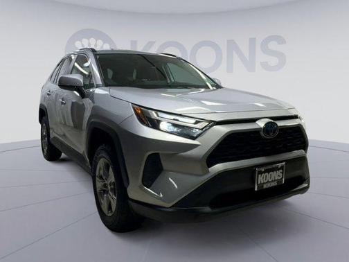 Silver Sky Metallic 2024 Toyota RAV4 Hybrid XLE