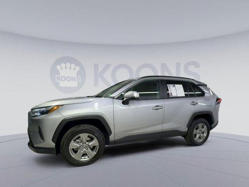 Silver Sky Metallic 2024 Toyota RAV4 Hybrid XLE