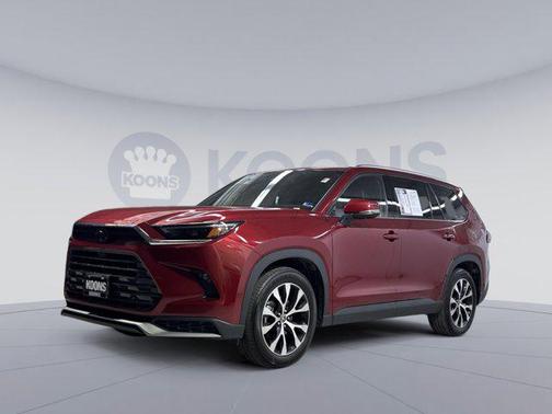 Ruby Flare Pearl 2024 Toyota Grand Highlander Hybrid Limited MAX