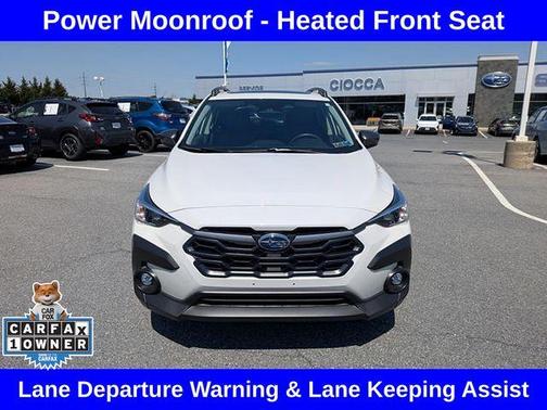 Crystal White Pearl 2024 Subaru Crosstrek Premium