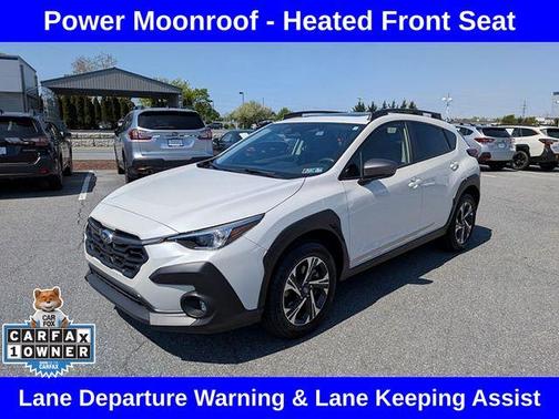 Crystal White Pearl 2024 Subaru Crosstrek Premium