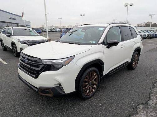 Crystal White Pearl 2026 Subaru Forester Sport