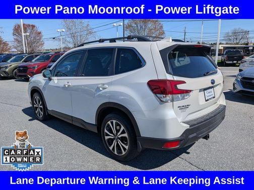 Crystal White Pearl 2020 Subaru Forester Limited