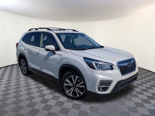 Crystal White Pearl 2020 Subaru Forester Limited