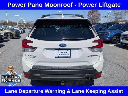 Crystal White Pearl 2020 Subaru Forester Limited