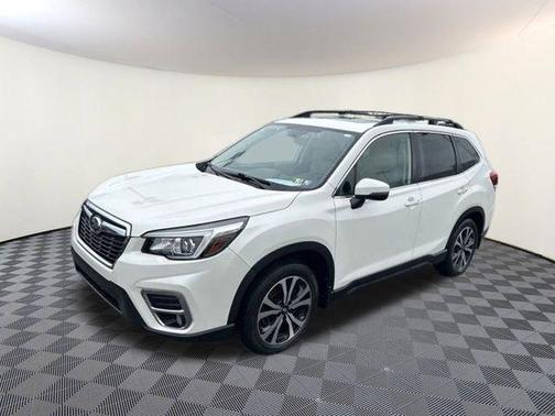 Crystal White Pearl 2020 Subaru Forester Limited