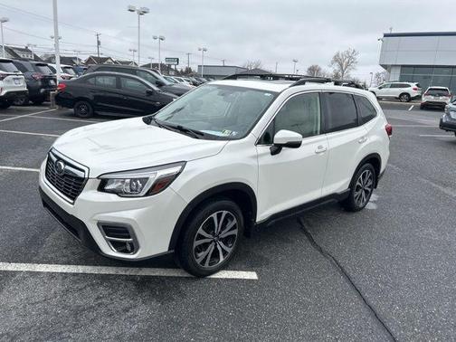 Crystal White Pearl 2020 Subaru Forester Limited