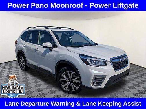 Crystal White Pearl 2020 Subaru Forester Limited