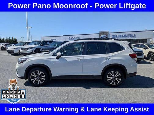Crystal White Pearl 2020 Subaru Forester Limited