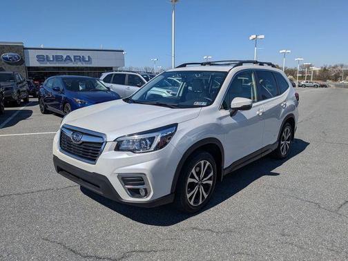 Crystal White Pearl 2020 Subaru Forester Limited