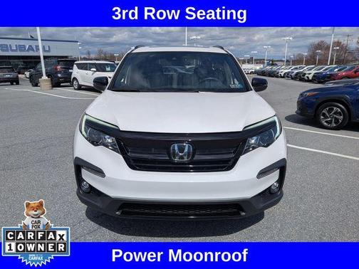 White 2022 Honda Pilot TrailSport