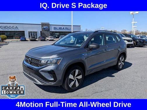 Platinum Gray Metallic 2023 Volkswagen Taos 1.5T S