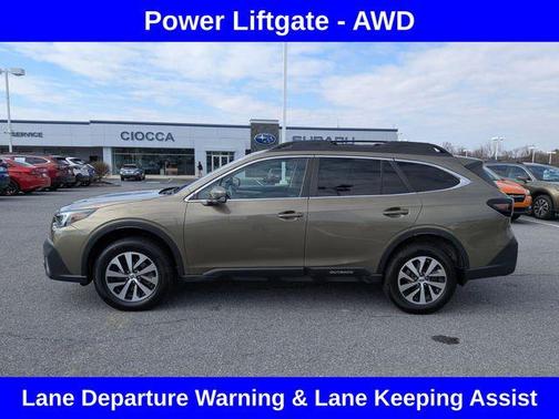 Autumn Green Metallic 2022 Subaru Outback Premium