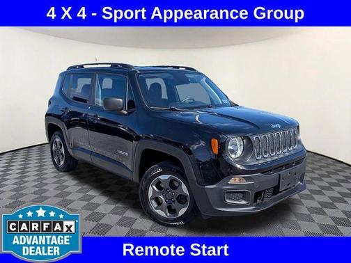Black 2018 Jeep Renegade Sport