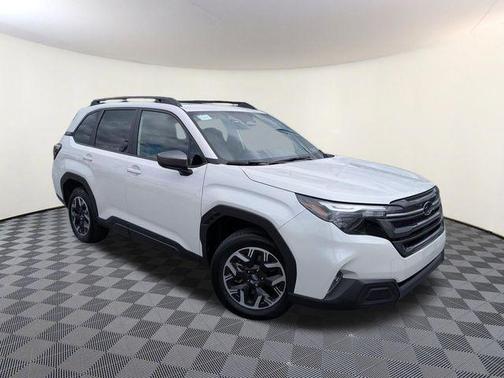 Crystal White Pearl 2025 Subaru Forester Premium