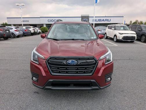 Crimson Red Pearl 2023 Subaru Forester Premium