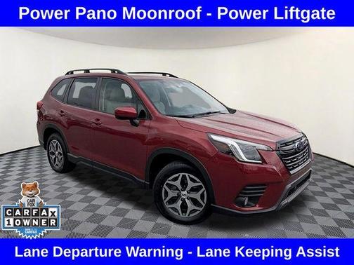 Crimson Red Pearl 2023 Subaru Forester Premium