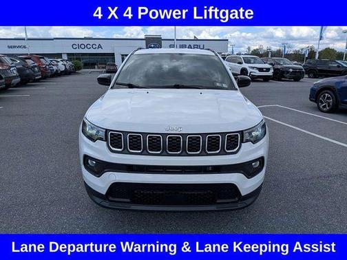 Bright White Clearcoat 2024 Jeep Compass Latitude