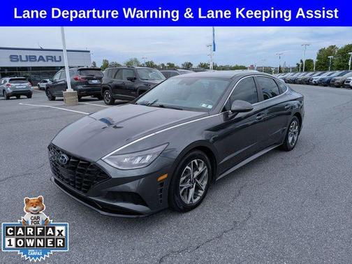 Gray 2022 Hyundai SONATA SEL