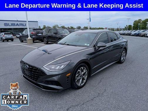 Gray 2022 Hyundai SONATA SEL
