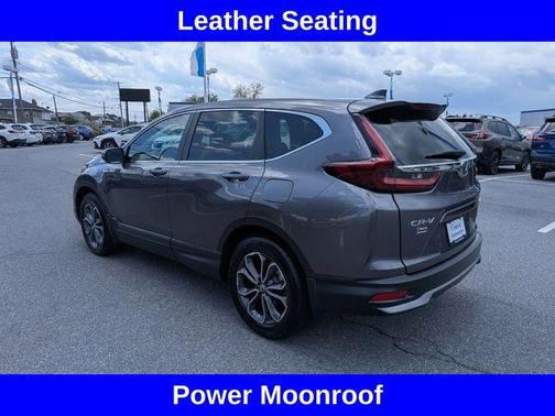 Gray 2021 Honda CR-V Hybrid EX-L